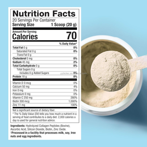 Private Label Hautaufhellungs-Getränkepulver mit Kollagen & Vitamin C zur Aufhellung der Haut und Reduzierung von Dunklen Flecken - Product Image 5