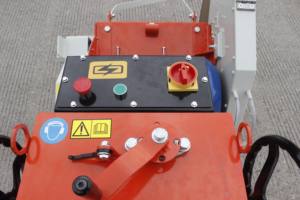 전기 모터 11Kw 15Kw 22Kw 를 가진 도로 절단기 구체적인 절단기 800mm 잎 절단 깊이 32Cm 도로 지면 구체적인 절단기 기계 - Product Image 2