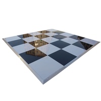 RK caractéristiques uniques carré grille miroir piste de danse éclairer piste de danse haut piste de danse