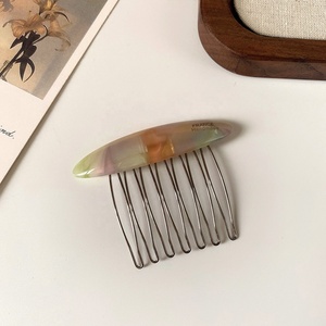 Pinza de Pelo Elegante de Acetato Engrosado Hecha a Mano, Herramienta de Organización de Alta Gama para Uso Invertido en la Parte Trasera de la Cabeza para Mujer - Product Image 3