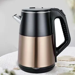 New Design Stainless Steel 1.8-Liter Electronic Water Kettle Home Appliances Transparent Electric Glass Kettle With Tea Infuser