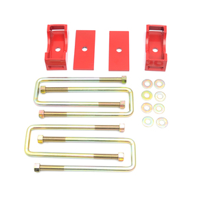 Kit de bloques de descenso de resorte de hoja trasera de 2 pulgadas para hilux triton dmax ranger navara - Product Image 1