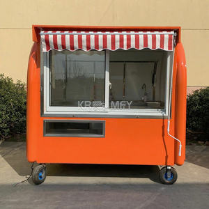 Camion de nourriture mobile, kiosque, stand de nourriture de rue, camion à glace, hot-dog, nourriture de rue, chariot de vente ambulante, 2025 - Product Image 3