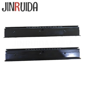 JINRUIDA Rail coulissant robuste à roulement à billes pour table de <span class=keywords><strong>baie</strong></span> <span class=keywords><strong>vitrée</strong></span>, quincaillerie de meuble pour rail de bureau télescopique dissimulé - Product Image 2