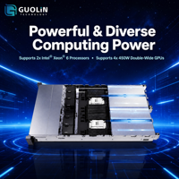 Serveur en rack FusionServer 2288 V8 2U d'origine, serveur de calcul haute densité à double processeur, Intel Xeon DDR5 PCIe 5.0 NVMe