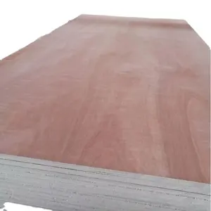 Professionele Fabriek 4X8 Potlood Cederhout Fineer Gelamineerd Rood Hardhout Multiplex Plaat