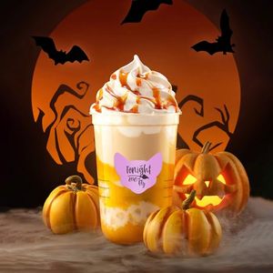 Etiquetas de papel kraft para Halloween, forma irregular, autoadhesivas, ecológicas, para regalos y manualidades, impresión digital, 3 en rollo - Product Image 3