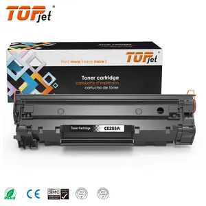 Topjet CE285A 285A 285 85A Cartucho de Toner a Laser Preto Universal Compatível para Impressora HP m1132 m1120 1102 1102W 1005 1212 1536