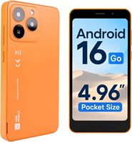 AGM N2 Octa Core QHD, Teléfono Móvil Android Pequeño, 16 GB, 4G LTE, Doble SIM, Batería de 3000 mAh, Tipo C, para Personas Mayores, Estudiantes y Viajeros