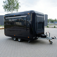 Remorque de food truck homologuée, cuisine mobile entièrement équipée, certifiée CE, DOT, NSF, chariot à café, pizza, glaces pour les États-Unis et l'Australie