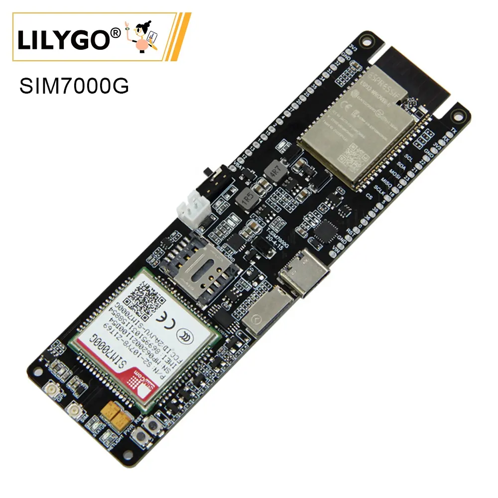 Lilygo Ttgo T-SIM7000G Esp32 4/16Mb Flash Gps Sim 7000G Iot Controller Programmeerbaar Moederbord Met Simkaart Tf Kaartsleuf