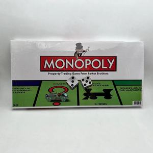 Nhà Sản Xuất Hội Đồng Quản Trị Trò Chơi Nhựa Nhỏ Nhà Và Thu Nhỏ Monopoli Board <span class=keywords><strong>Game</strong></span> <span class=keywords><strong>Set</strong></span> Cho Người Lớn - Product Image 3