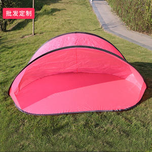 Tente de plage pop up pour 3-4 personnes, abri solaire automatique UPF 50 +, cabane extérieure portable, protection UV pour la famille - Product Image 6