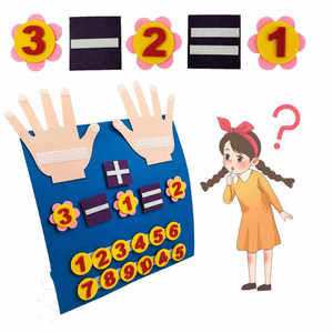 Juguetes educativos de fieltro para bebés para niños y niñas Producto DE GÉNERO divertido e innovador para niños - Product Image 5