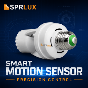 Soporte de Lámpara con Sensor de Movimiento Infrarrojo para Plástico, con Interruptor <span class=keywords><strong>E27</strong></span>, Color Blanco, Certificado CE, 2 Años de Garantía, Alta Calidad - Product Image 6