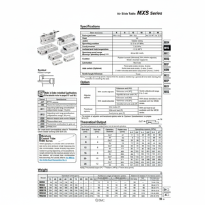 Mesa deslizante de aire SMC Pneumatics, piezas neumáticas de alta calidad - Product Image 1