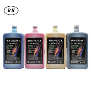 Dx5 סמארטפון ראש ההדפסה אקו ממס דיו 1000ml CMKY dx5 דיו תואם dx5 xp600 ראש ההדפסה חיצוני הדפסת דיו עבור באנר