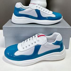 Zapatos Casuales de Hombre de Diseño, de Cuero Genuino con Malla y Cordones, Zapatillas Deportivas Elegantes de Verano, Zapatos para Caminar de Alta Calidad con Masaje en la Puntera - Product Image 1