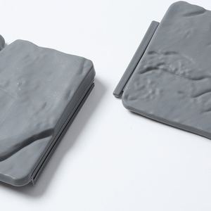 Valla de Plástico Imitación Piedra, Rectangular, Fácil de Montar, para Jardín, Césped o Macizos de Flores, Plegable y Ensamblable - Product Image 3