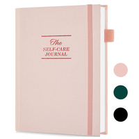 Carnet de soins personnels 5 MINUTES par JOUR, journal de gratitude et de réflexion quotidienne sur le bien-être et suivi de l'humeur pour femmes, planificateur de soins personnels A5