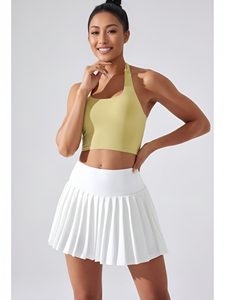 <span class=keywords><strong>Sujetador</strong></span> <span class=keywords><strong>Deportivo</strong></span> para Mujer, Talla Grande <span class=keywords><strong>XL</strong></span>, Transpirable, para Gimnasio, Fitness, Yoga, Ligero, Acolchado, con Forro, Estilo Halter, Spandex, Estampado - Product Image 1