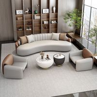 Canapé Courbé OEM ODM pour Designers d'Intérieur, Réception de Bureau, Hall d'Accueil – Qualité Supérieure, Vente Directe Usine, Canapé Modulable Commercial Sur Mesure