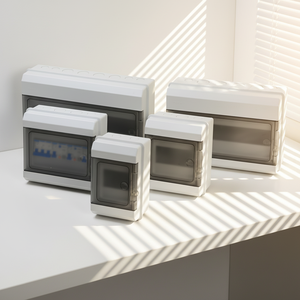 Caja Impermeable de Plástico ABS IP65 QHECO, Caja de Bajo Voltaje para MCB, Unidad de Consumo, Energía Solar Doméstica - Product Image 1