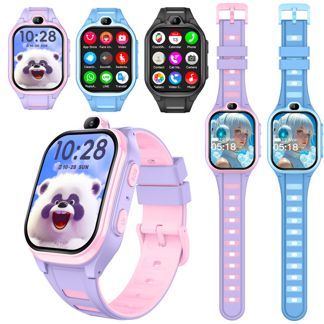 HD Global Version 4G Android Kids Smart Watch Lte GPS Sos Phone Call Video Call Chat Music Pedometer Whats APP for Children AS10