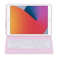 Casing Keyboard Nirkabel Pintar Neptux Ultra-Tipis Ukuran Penuh untuk iPad Air 3 10.5 Inch dengan Mekanisme Gunting, Touchpad, dan Anti Tumpah