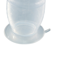 Nouveau design sans BPA mère soins meilleur tire-lait manuel avec aspiration collecteur de lait en Silicone de qualité alimentaire