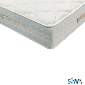 Matelas en mousse respirante haute densité avec ressorts ensachés anti-déformation et design à dessus rigide - Product Image 6