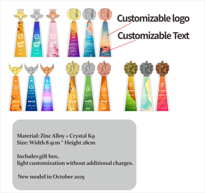 Nouveau Or Argent Bronze Écologique UV Imprimé Poli Trophées Personnalisé Vente Compétitions Jeux <span class=keywords><strong>De</strong></span> Sport Récompenses <span class=keywords><strong>Chant</strong></span> - Product Image 6
