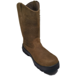 Fábrica de calzado Morning Glory, <span class=keywords><strong>botas</strong></span> altas para exteriores de cuero de vaca de inyección de PU personalizadas, <span class=keywords><strong>botas</strong></span> de ciclismo - Product Image 2