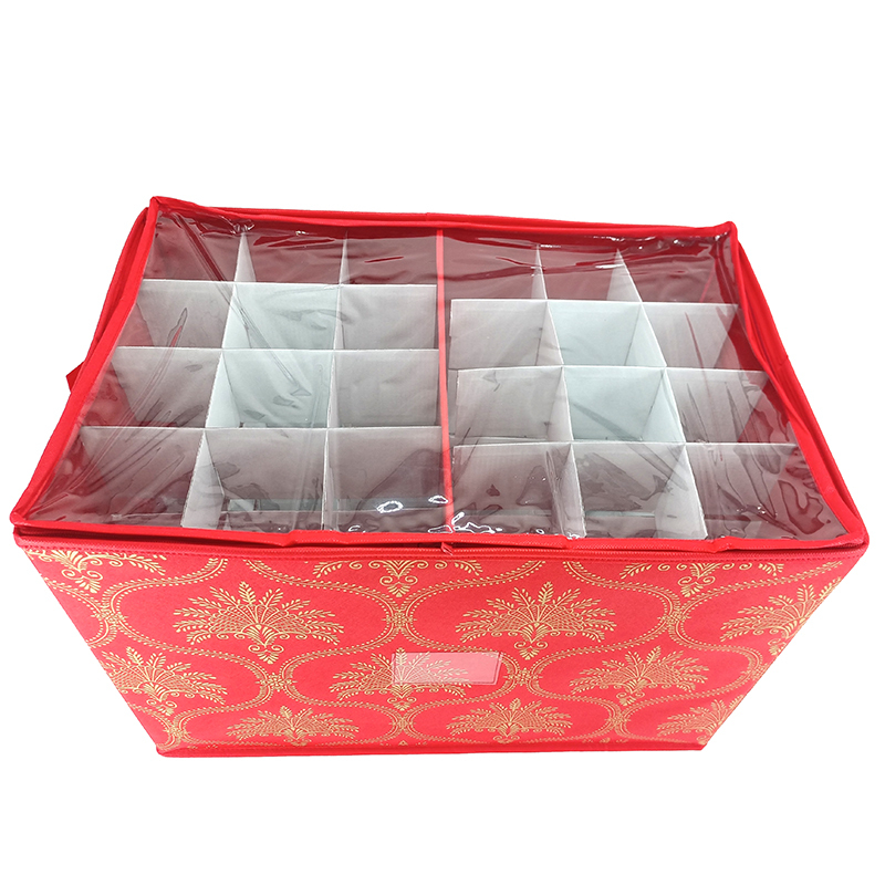 96 Compartments Large Christmas Ball Storage