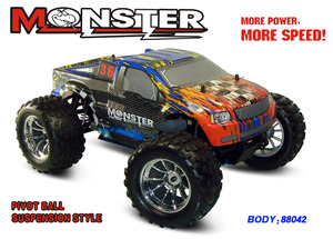 Lehoo HSP 94188 1:<span class=keywords><strong>10</strong></span> 2.4G Camioneta Todoterreno RC a Gasolina Nitro con Motor 18CXP, Controlada por Aplicación, Lista para Usar - Product Image 2