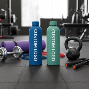 Bouteille d'eau isotherme mince en acier inoxydable de qualité supérieure pour le cyclisme, personnalisable avec logo – Offre promotionnelle - Product Image 2