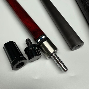 Профессиональный высококачественный бильярдный кий из углеродного волокна, разборный, с радиальным соединением из нержавеющей стали 3*8/8, 58 дюймов, наконечник 12,5 мм - Product Image 5