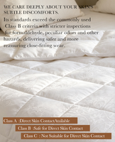 Couette universelle écologique toutes saisons en duvet de canard, taille Queen, blanche, douce, moelleuse, respirante, 500g de garnissage, intégrale