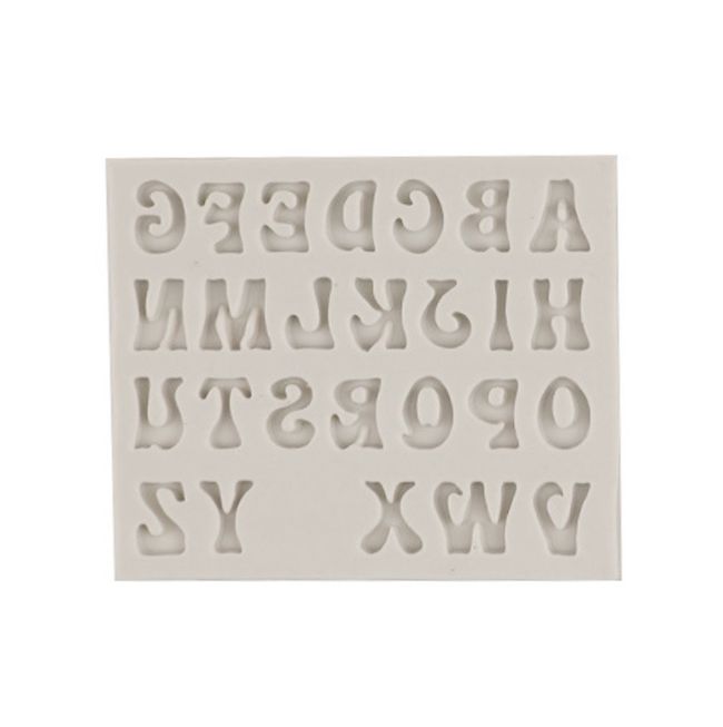 Gris-letras mayúsculas