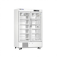 Réfrigérateur de laboratoire à double porte SCITEK 656/1006/1500L NTC, dégivrage automatique, affichage numérique, microprocesseur, refroidissement par air forcé