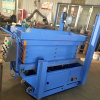 Plateforme élévatrice à ciseaux autopropulsée mobile, plateforme élévatrice à ciseaux hydraulique électrique pour la construction d'entrepôts