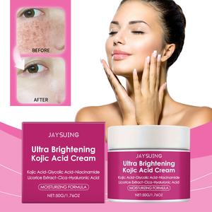 Crème hydratante personnalisée à l'acide kojique 50g avec extrait de réglisse, crème et lotion pour le visage en marque privée - Product Image 3