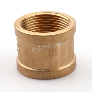 ข้อต่อท่อทองแดง เกลียวใน หลายขนาด ข้อต่อท่อประปา ข้อต่อท่อน้ำ - Product Image 1