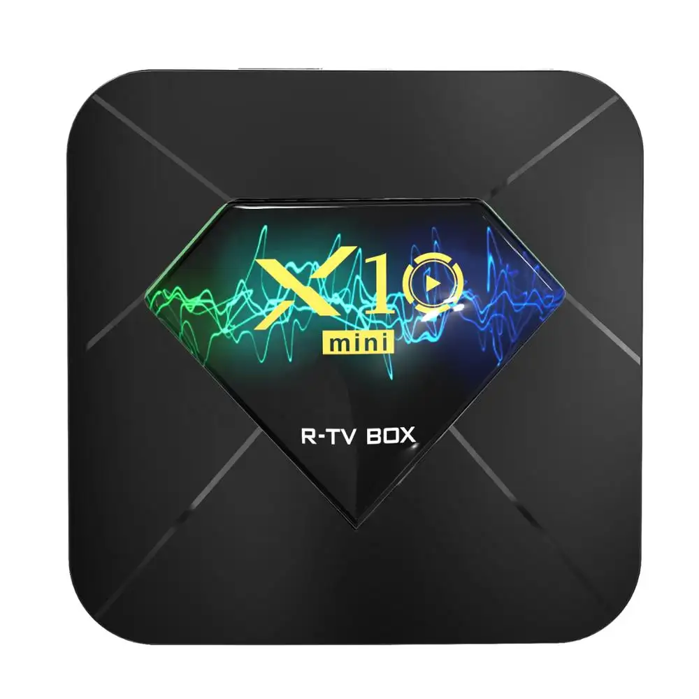 Neue X10 MINI Android 10,0 TV Box 2GB 16GB 2,4G Wifi BT 4,1 4K HD Set top Box unterstützung Google Spielen YouTube Netflix