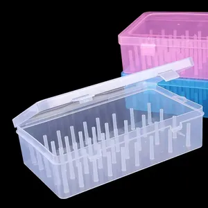 Caixa Organizadora de Linhas de Costura com 42 Bobinas, Estojo de Transporte para Bobinas, Suporte para Artesanato, Organizador de Bobinas de Costura com 24 Bobinas - Product Image 2