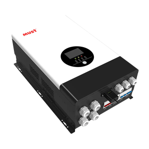 Onduleur hybride MUST PV3900 TLV 10KW 12KW 48VDC 110V/220V, prise en charge du parallélisme, onduleur basse fréquence à phase divisée - Product Image 4