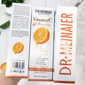 <span class=keywords><strong>Detergente</strong></span> <span class=keywords><strong>Viso</strong></span> Schiumogeno Vegano alla Vitamina C Anti-Acne, Crema Sbiancante e Illuminante con Base di Sapone Naturale Idratante - Product Image 3