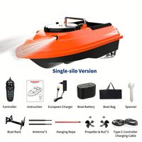 Flytec Nouveau V066 12V Moteur sans balais Puissance 20 km/h Haute vitesse Portée 1000 m Charge utile 3 kg Bateau télécommandé pour la pêche à la traîne, la pêche à la carpe et la pêche en mer