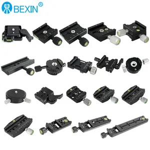 BEXIN OEM ODM CNC tripod accessories photography Arca Swiss 360 panorama adapter mount super quick release clamp for dslr camera