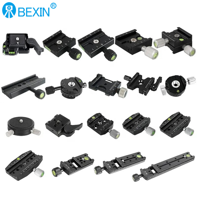 BEXIN OEM ODM CNC Tripod Accessories Photography Arca Swiss 360 Panorama Adapter Mount Super Quick Release Clamp for Dslr Camera